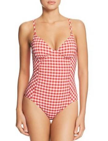 tory burch gingham one piece