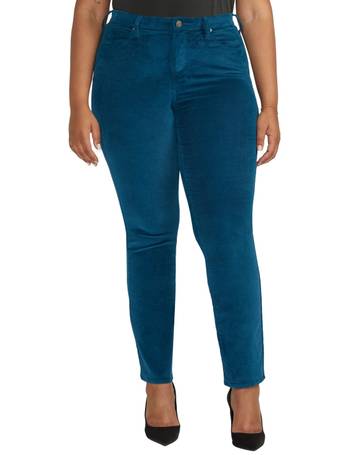 Jag Plus Size Amelia Mid Rise Slim Ankle Pants