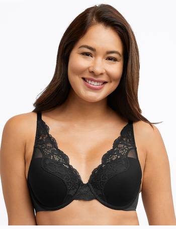 Hanes Ultimate Smooth Inside and Out Underwire Bra 