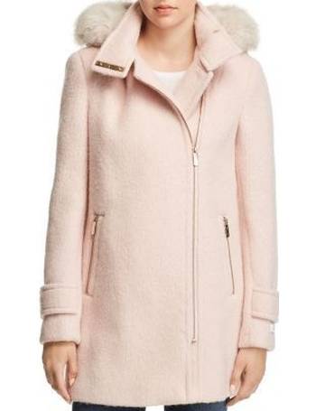 calvin klein pink coat