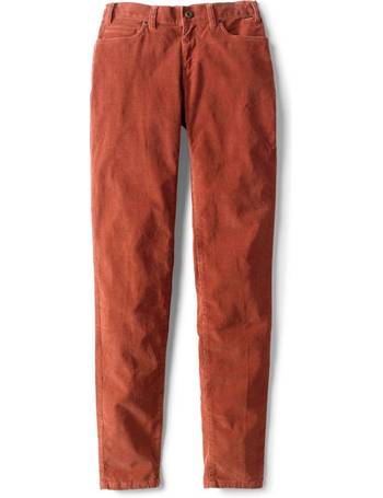 Stretch Corduroy Natural Fit Skinny-Leg Pants