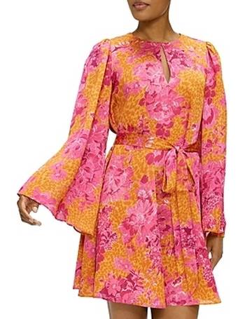 ted baker orange floral dress