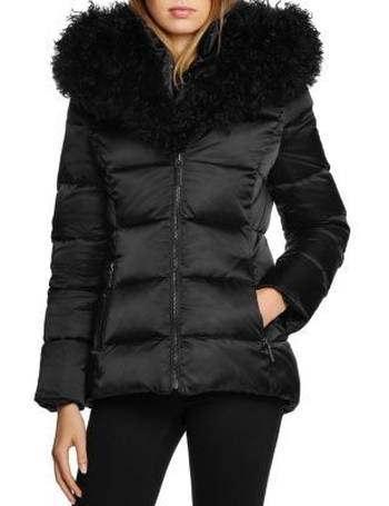 Dawn levy luka saga fur trim short down outlet parka