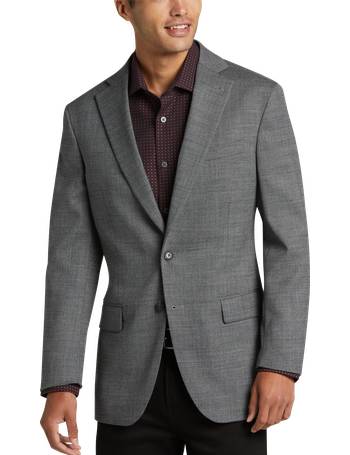 awearness kenneth cole blue tic slim fit sport coat