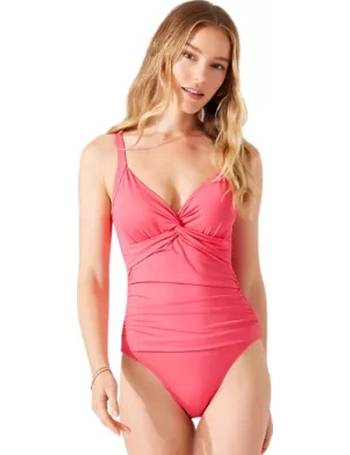Tommy Bahama Island Cays Hibiscus Bandeau One-Piece Swimsuit