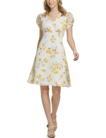 Shop Women's Calvin Klein Floral Dresses up to 85% Off | DealDoodle