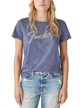 Shop Women's Cotton T-Shirts from Lucky Brand up to 80% Off