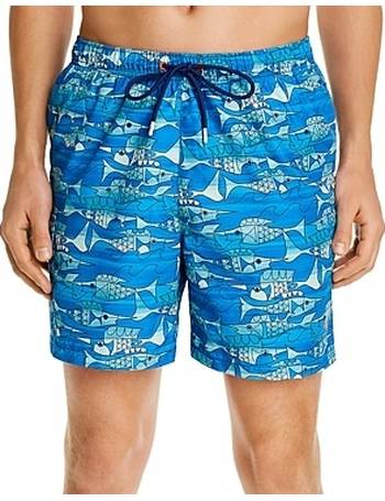 Tommy Bahama Men's XL Aqua Blue The Naples Happy Go Cargo Swim Trunks Shorts 