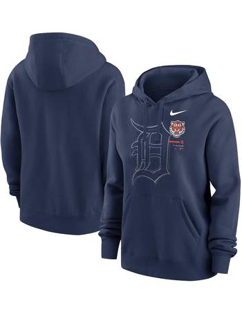 Nike Women's Navy Detroit Tigers Gym Vintage Team Full-Zip Hoodie - Macy's