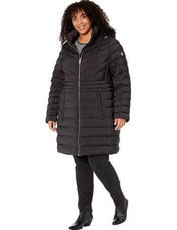 Michael Kors Women's Plus Size Hooded Packable Down Puffer Coat, Created  For Macy's Reviews Coats Jackets Plus Sizes Macy's 