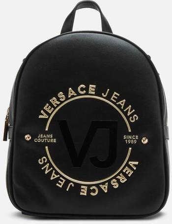 versace jeans backpack women's