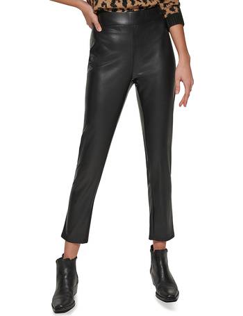 Good American Better Than Leather Faux-Leather Leggings