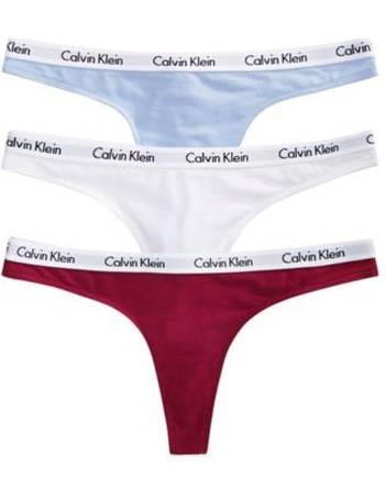 calvin klein women's sleek model thong panty