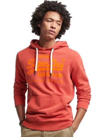 Superdry Vintage Vl Cali Hoodie Orange