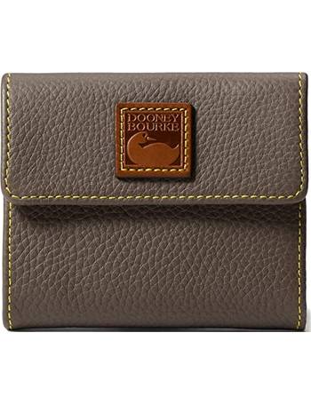 Dooney & Bourke Hydrangea Monogram Small Flap Wallet