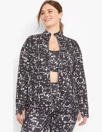 Lane bryant leopard on sale jacket