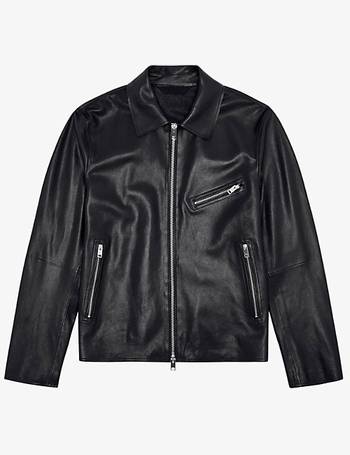 LITHIUM HOMME LEATHER W-RIDERS JACKET48-