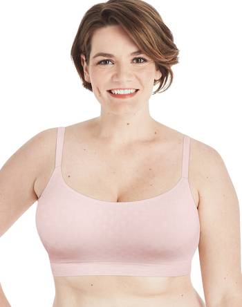 Women's Playtex 4747 Secrets Perfectly Smooth Underwire Bra (Pink Pirouette  42C)