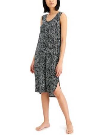 Alfani Women's Side Slit Chemise Nightgown, Created for Macy's