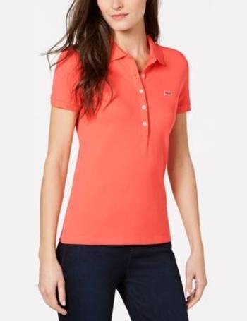 macy's lacoste slim fit polo