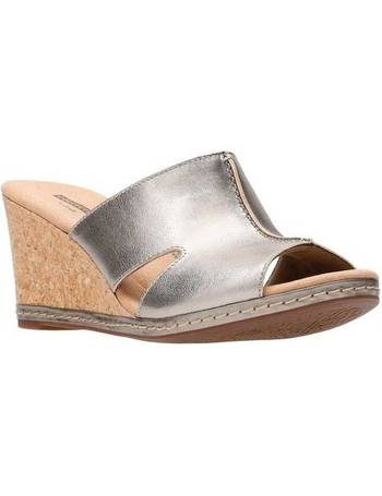 clarks lafley athena wedge sandal