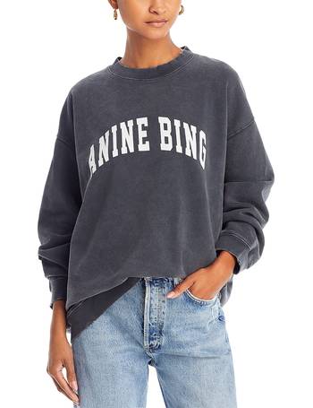 Anine Bing Tyler Cotton Sweatshirt