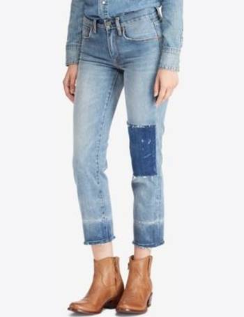 Polo ralph lauren outlet waverly straight crop jean