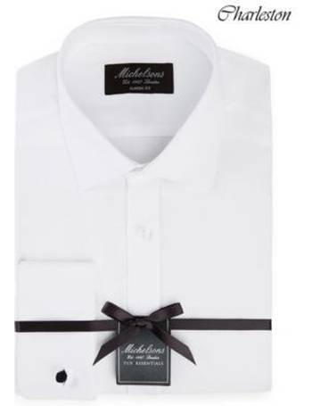 DKNY Men's Slim-Fit Stretch Solid Dress Shirt, Created for Macy's - Macy's