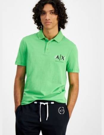 Shop Men's AX Armani Exchange Polo Shirts up to 65% Off | DealDoodle