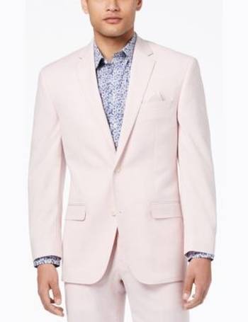 sean john white linen suit