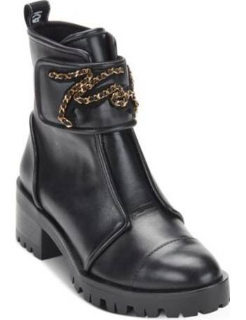 KARL LAGERFELD PARIS Women's Brayden Lug Sole Studded Boots - Macy's