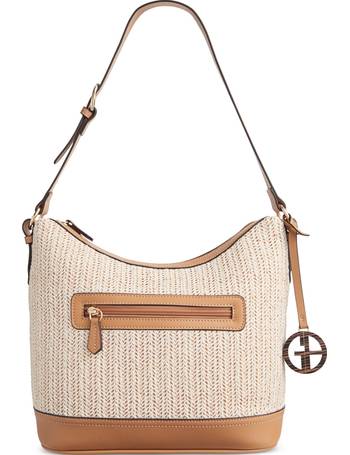 Giani bernini sale straw handbags