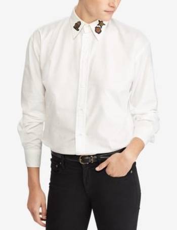 polo ralph lauren boyfriend shirt