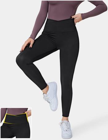 Women's Softlyzero™ Crossover Pocket Plain Leggings - Halara