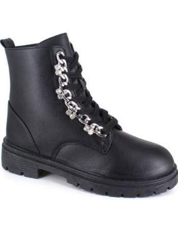 xoxo lace up boots