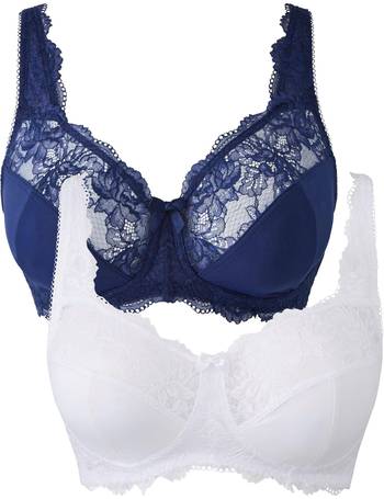 Pretty Secrets Laura 2 Pack Full Cup Wired Bras