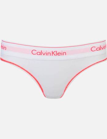 calvin klein women's modern cotton thong panty