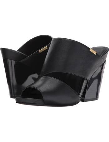 calvin klein mules black