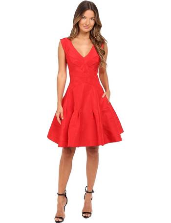 Shop Zac Posen Women s Pleated Dresses up to 75 Off DealDoodle