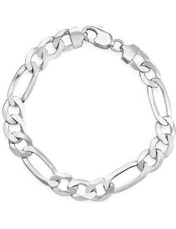 Men's Figaro Chain Bracelet in Sterling Silver