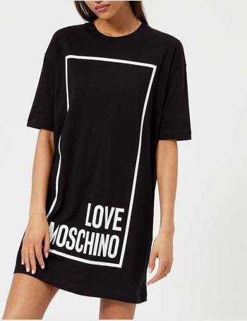 women's moschino t shirt dress