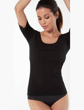 Intimissimi + Supima Cotton® Scoop Neck Bodysuit