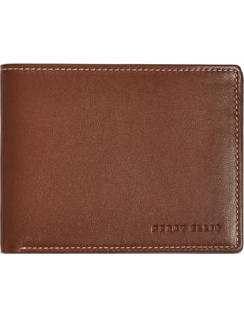 Perry Ellis Portfolio Men's Gramercy 100% Leather Slimfold Wallet With  Bifold Closure, Black, One Size