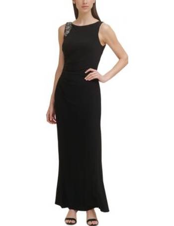 Vince Camuto Petite Embellished Capelet Gown - Macy's