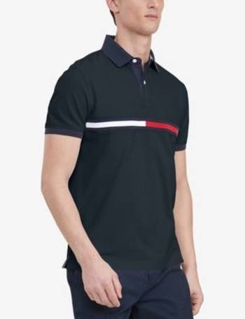 Tommy Hilfiger Men's Classic Fit TH Flex Cotton Logo Polo Shirt