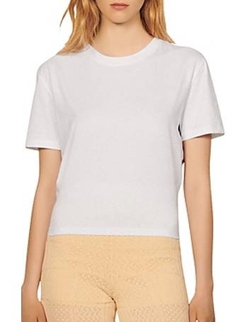 Shop Women's T-shirts from Sandro up to 70% Off | DealDoodle