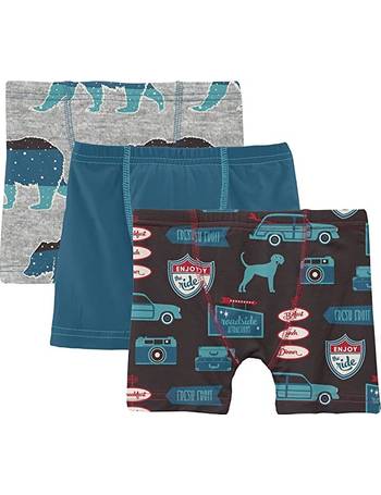 Kickee Pants Kids Print Underwear Set 3-Pack (Big Kids)