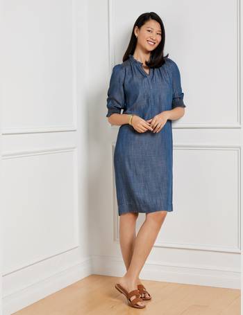 Modern Denim Shirt Dress