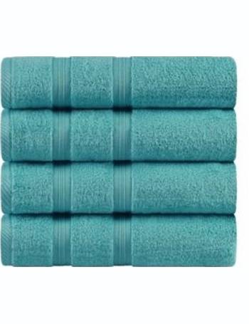 Superior Soho Cotton Checkered Border Towel Set Collection - Macy's