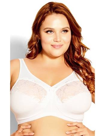 AVENUE BODY, Women's Plus Size Basic Balconette Bra - beige - 46DDD